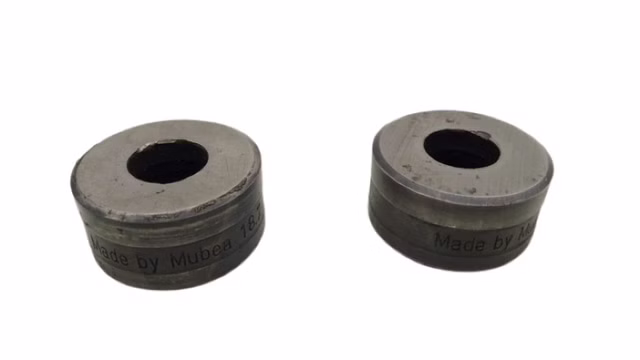 2x Mubea Matrize 18,7 mm Lochstanzmatrize Stanzwerkzeug