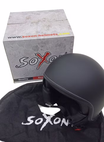 Soxon SP-301 Night Jethelm Motorradhelm Gr. XS 53-54