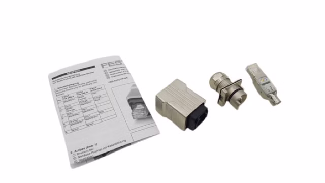 2x Festo 552000 FBS-RJ45-PP-GS Steckverbinder RJ45