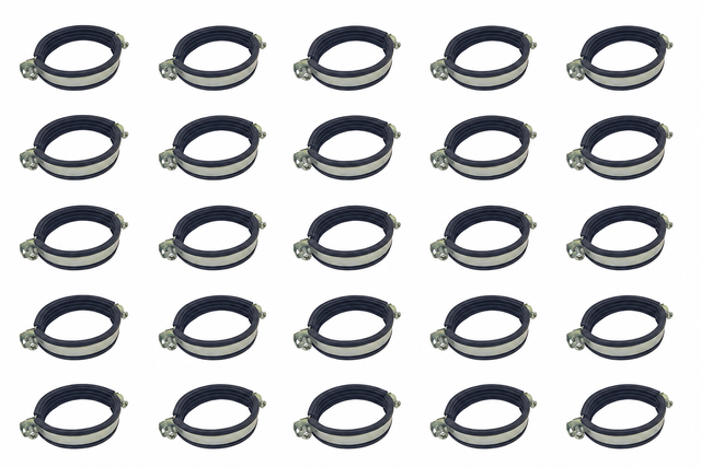 25x Sikla 127-135mm Pipe Clamps Pipe Holders