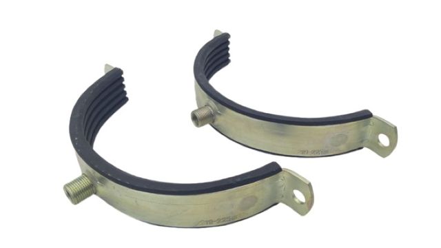 Хомут для труб 219–225 mm, половины хомута для труб из резины EPDM