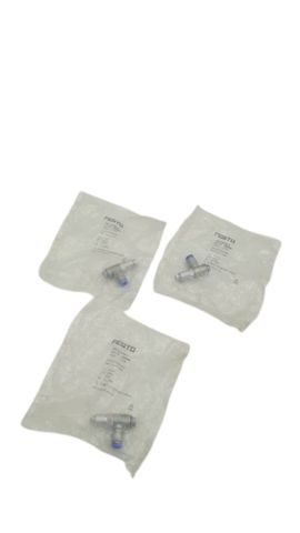 3x Festo 530040 HGL-1/8-QS-6 صمام رجوع مُتحكم فيه