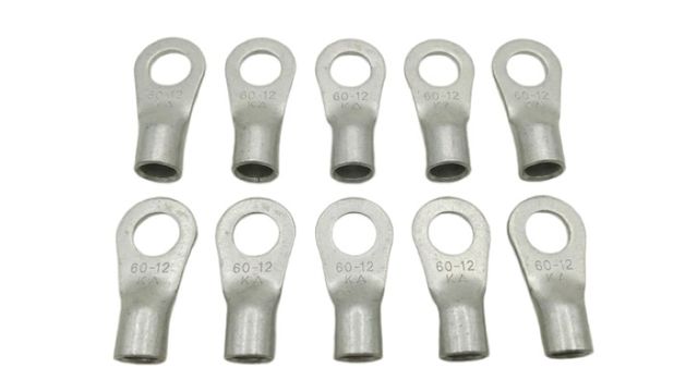 10x RNB60-12 Tube Cable Lug Ring Cable Lug M12