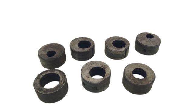 7x eccentric bushings, eccentric rings, reducing sleeves