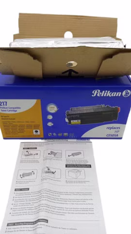 Pelikan 1217 4283924 Black Tonerkartusche HP CE505A Schwarz