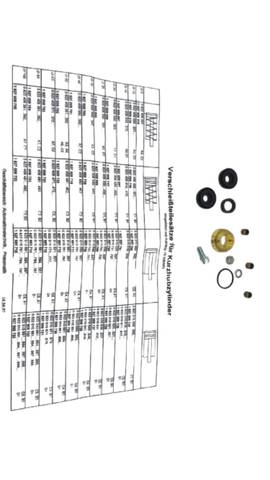 Bosch 1827009726-086 sealing kit for short-stroke pneumatic cylinder