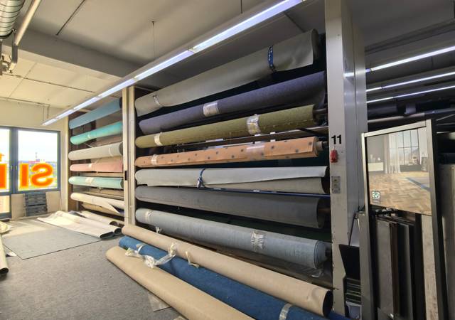 Carpet carousel Carpet carousel shelving Roller carousel 5000 mm