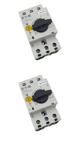 2x Eaton PKZM0 6.3 XTPR6P3BC1 Motor Protective Switch