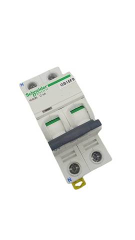 Автоматический выключатель Schneider Electric iC60N C4A, 2-полюсный, 1P+N