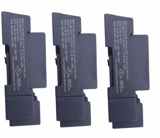 3x Siemens 3RV2928-1H Klemmenblock Type E S00/S0 40A 690V