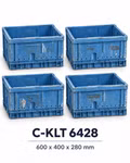 4x Box Stapelkiste C-KLT 6428 Behälter 600x400x280 mm Lager
