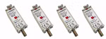 4x Siemens 3NA7 824 NH000 Sicherung 80A Sicherungseinsatz
