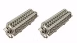 2x HARTING 09330242601 Han 24E M S Steckereinsatz