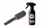 4K Cleaning Felgenreiniger Sprühflasche mit Felgenbürste Set