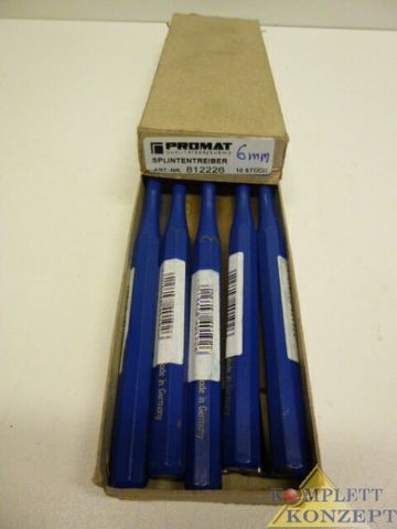 Выколотка для шплинтов Promat 150x6mm, 10 шт.