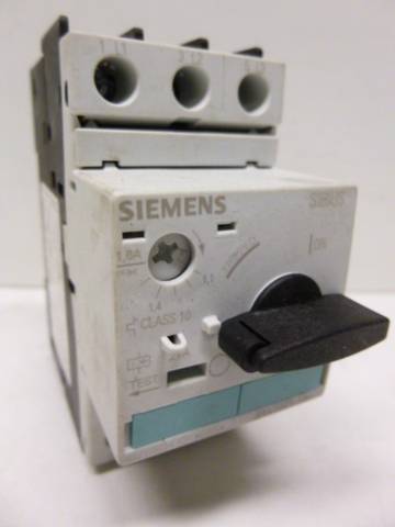 Siemens 3RV1021-1AA10 Автоматический выключатель для защиты двигателя Автоматический выключатель Переключатель