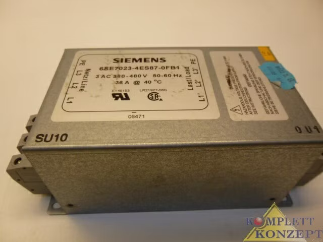 Siemens 6SE7023-4ES-0FB1 Masterdrives Netzfilter Filter
