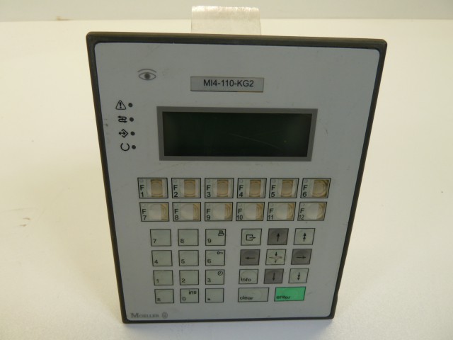Moeller Operator Panel MI4-110-KG2 Operator MI4110KG2 Panel MI4 110 KG2