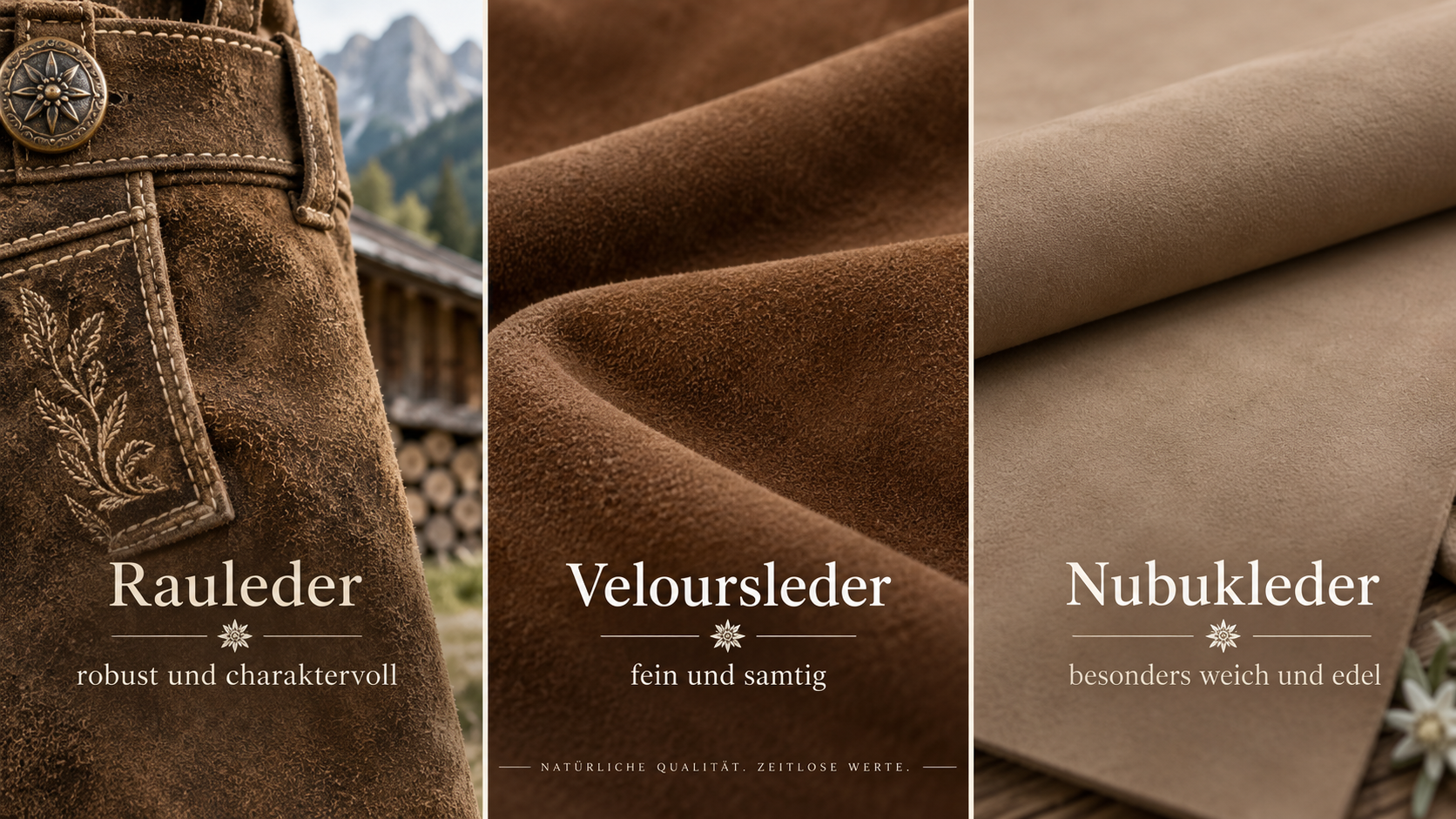 Close-up of suede / velour / nubuck texture