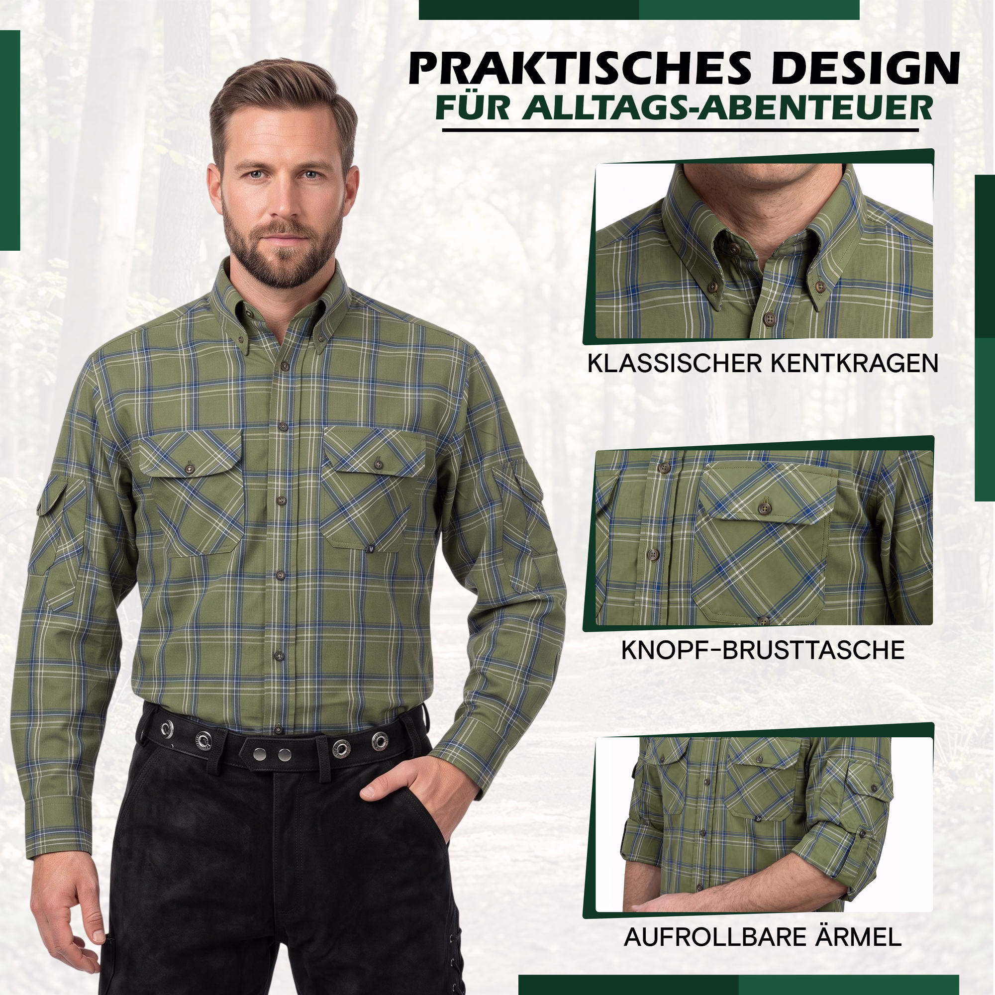 Image02-1014-GW1212x-Jagdhemd-fuer-Herren--Gruen-kariertes-Jagdhemd--Outdoor-Jagdhemd--Deutsches-Jagdhemd--Atmungsaktives-Jagdhemd-aus-Baumwolle-und-Polyester--Oktoberfest-Karhemd--Traditi.jpg