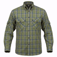 Front1-1014-GW1212x-Jagdhemd-fuer-Herren--Gruen-kariertes-Jagdhemd--Outdoor-Jagdhemd--Deutsches-Jagdhemd--Atmungsaktives-Jagdhemd-aus-Baumwolle-und-Polyester--Oktoberfest-Karhemd--Traditio.jpg