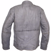 Herrenmodejacke aus Nappa-Leder. Sehr weiches Material für hohen Tragekomfort. Elegante und stilvolle Herrenmodejacke aus grauem Nappa-Leder. Hochwertiges Lammnappa, weich und bequem, mit mehreren Taschen. Entworfen von German Wear. Kostenlose Lieferung am nächsten Werktag und weltweite Rücksendung.