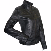 Ultimate premium classic black leather outfit Trend 430J. Add a touch to look with a lamb Nappa leather blazer. Designed for everyday wear, it features a classic button closure and practical pockets. Comfort Order now for fast and free delivery!