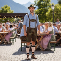 Lifestyle-1-1362-ANG255-weizen-braun-Combi1-Traditional-Bavarian-socks--Loferl-socks--Oktoberfest-socks--Merino-wool-Loferl-socks--Knee-high-traditional-socks--Bavarian-calf-warmers--Comfo.jpg