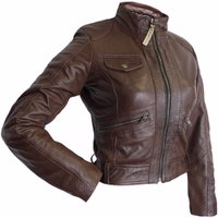 Women's fashion Nappa leather jacket Brown Discover unparalleled comfort with our Premium Ladies Lamb Nappa Leather Jacket. Crafted from the finest lamb nappa leather, it combines luxurious softness with a chic design. Enjoy free next-business-day delivery and global returns.
