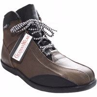 Wanderschuh aus Leder Premium-Wanderschuhe aus echtem Rindsleder – Schnürstiefel in Oliv, hochwertiges Nubukleder, langlebige deutsche Verarbeitung. Perfekt für Outdoor-Abenteuer, stilvolle und bequeme Lederschuhe.