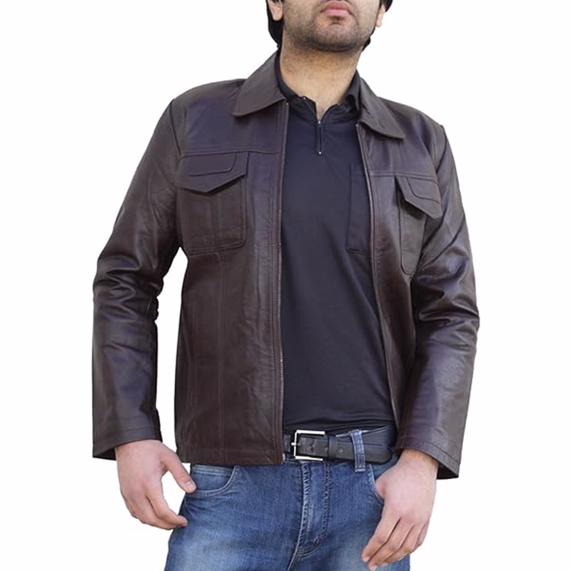 Men fashion Nappa-leather brown jacket Stay stylish & Fashionable with a Nappa Brown Leather Fashion Jacket. High-quality lamb-nappa leather, soft and comfortable with practical pockets. Designed by German Wear. Free next business-day delivery and worldwide returns.