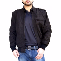 Men's Nubuck Lamb Nappa Leather Jacket Front view of men's nubuck lamb nappa leather jacket made from real premium leather designed for style comfort and breathability ideal for winter wear shop genuine leather jackets online buy now and experience lasting quality.