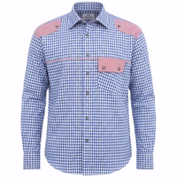 1Front-1595-GW1243-Blue-Trachtenhemd--hemd--freizeithemd--trachtenmode--Trachten--Trachten-lederhose--karohemd--fasching--karneval-GW1243-Blue.jpg