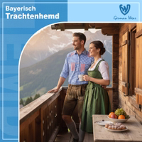 2-1596-GW1242-Blue-Bayerisches-Trachtenhemd--Herren-Trachtenhemd-fuer-Lederhosen--traditionelles-Hemd-aus-100---Baumwolle--kariertes-bayerisches-Hemd--bequemes-Baumwollhemd-im-deutschen-St.jpg