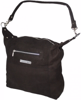 German Wear Dark Brown Leather handbag Front view of German Wear Dark Brown Leather Handbag showing premium Nubuck leather texture, spacious design, and elegant craftsmanship, perfect for everyday use – buy now