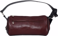 German Wear Women’s Leather Tote Handbag Back view of German Wear Women’s Leather Tote Dark Brown Handbag with secure zipper, spacious compartments, and elegant design, a practical and stylish accessory, buy now