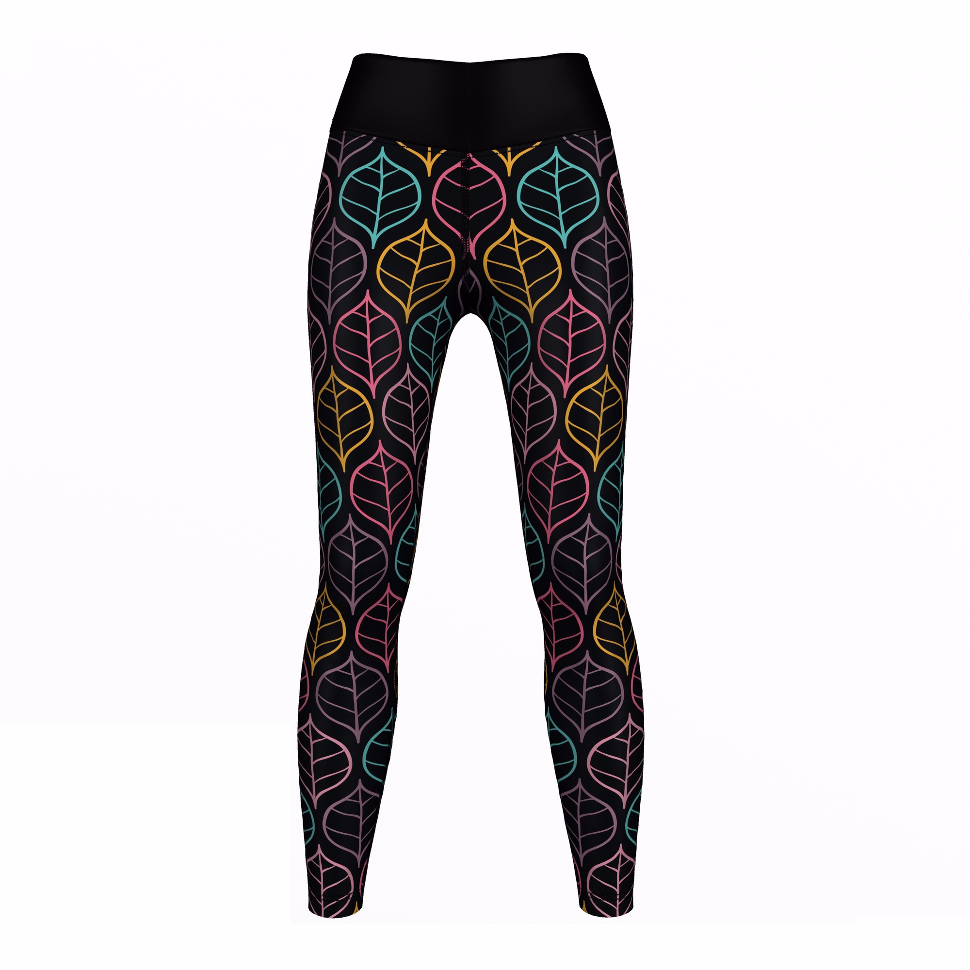 Sportleggings mit UV-Schutz Hochleistungs-Fitness-Leggings für Damen – Atmungsaktive, dehnbare und pflegeleichte Yoga-Leggings mit UV-Schutz – Polyester-Sportleggings für maximalen Komfort mit stylischem Rückansichts-Design für aktive Frauen