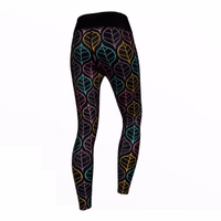 Die Art Leaves Premium Sport-, Fitness- und Gymnastik-Leggings – Antibakterielle, dehnbare Polyester-Leggings für maximalen Komfort und Langlebigkeit, UV-Schutz, perfekt für Yoga, Sport und Gymnastik-Workouts | Jetzt online kaufen