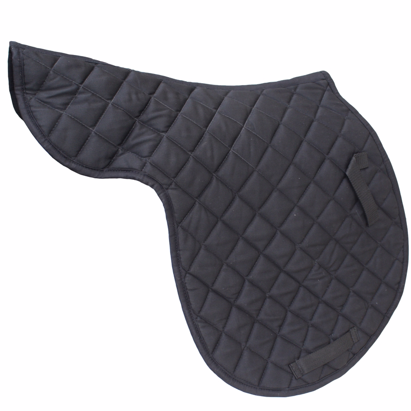 German Wear Denim Satteldecke Schwarz für Pferd Vorderansicht German Wear Denim Pferdesattel Schwarze Satteldecke aus hochwertigem Denim mit fester Gurtbefestigung sorgt für Komfort und Stabilität beim Reiten jetzt online kaufen