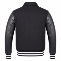 College Blouson Wool Leather Jacket Black-Back-172061-CJ003-Jacke--Lederflicken--lederjacke--collegejacke--Lederjacke--Blousonjacke--College-Jacke--College-Blousonjacke--Motorrad--braunes-Leder--elastisch--Kragen--kostenlo.jpg