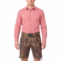 Red--1--172072-GW120x-EW-Herren-Trachtenhemd--Traditionelles-Hemd--Freizeithemden--Trachtenbekleidung--3-Farben--100--Baumwolle--Brusttasche--Edelweiss-Stickerei--Klassischer-Hemdkragen-.jpg