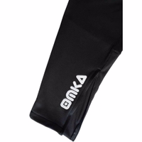 Zippered hem at the bottom view of OMKA Optima Men's Green Training Sport Pant for adjustable fit and enhanced ventilation during fitness or jogging sessions. Shop online.