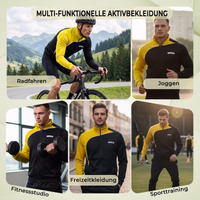 OMKA Jacket in action: cycling, jogging, the gym, casual wear, sports training. Multifunctional activewear.