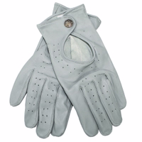 Stay stylish &comfortable with Women's Driving Gloves. Made from sheepskin nappa leather, these gloves feature perforated fingers, a push-button closure, and a classic retro form. Designed by German Wear. In stock, Free next-day delivery.