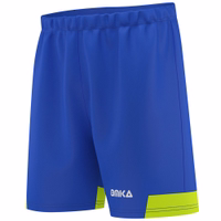 Dark Blue men’s football shorts front view, stylish lightweight and quick dry design for football gym and fitness training.
