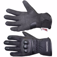 RadMasters, Women's Motorcycle Gloves Motorcycle Biker Gloves Black The black leather gloves are Breathable Material The back of the hand is made of breathable textile material with leather patches, ensuring ventilation and comfort. Keep your hands cool and dry with these high-quality gloves. Free delivery worldwide