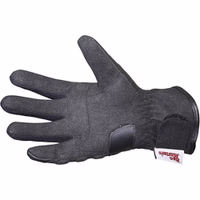 RadMasters, Women's Motorcycle Gloves Motorcycle Biker Gloves Black The Rear View of Adjustable Fit The stitched, soft Velcro closure at the wrist allows for easy size adjustment, ensuring a snug and comfortable fit. These gloves are designed to fit perfectly on every ride. 80% polyester & 20% smooth leather