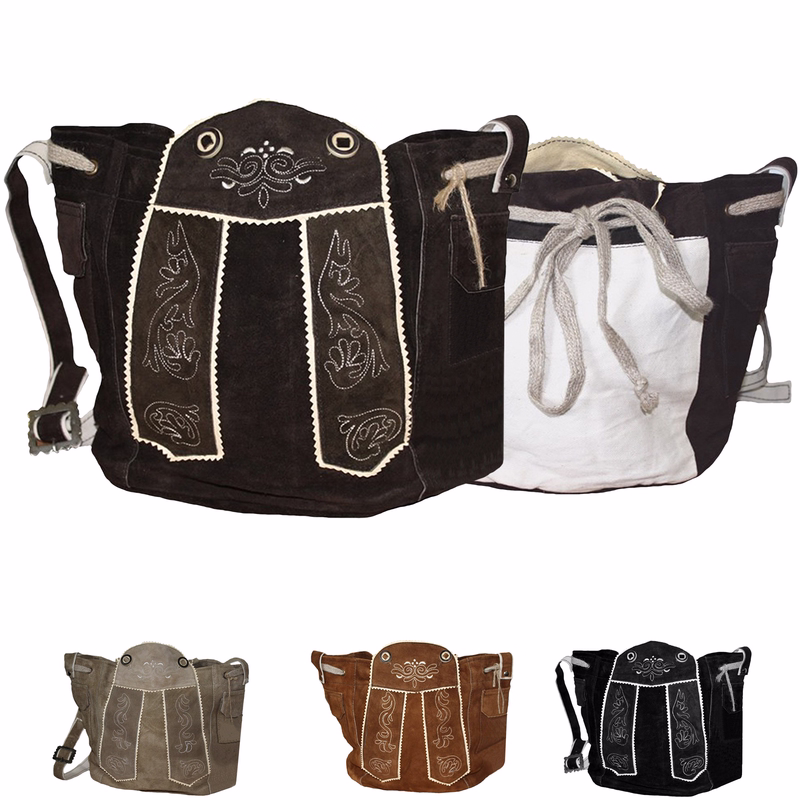 Damen Trachtentasche Dirndl Taschen Trachten ledertasche in der 4x Farben