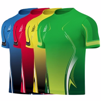OMKA Trikot Teamsport Teamwear Omka Sporttrikot: Premium-Design mit kurzen Ärmeln und Rundhalsausschnitt. Hergestellt aus 100 % Polyester mit doppellagigem Stoff. Erhältlich in Grün, Gelb, Rot und Blau. Schweißabsorbierend und langlebig – perfekt für leistungsstarke Sportbekleidung.
