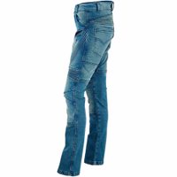 Ride in style and safety with BULLDT Motorbike Jeans. Featuring removable Aramid Protectors, stretchable fabric, and 100% cotton material for daily comfort. Designed for ultimate protection and convenience.